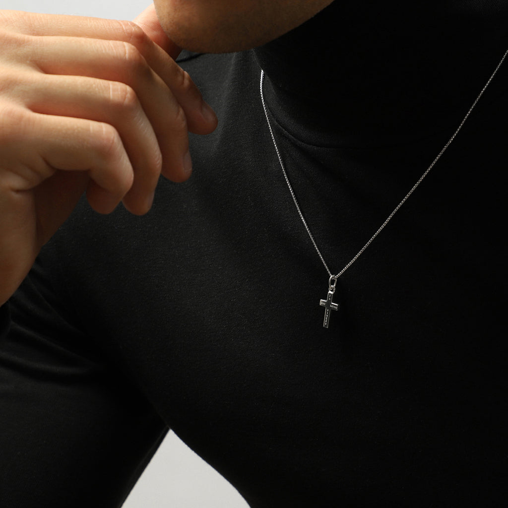 Collier croix Fides