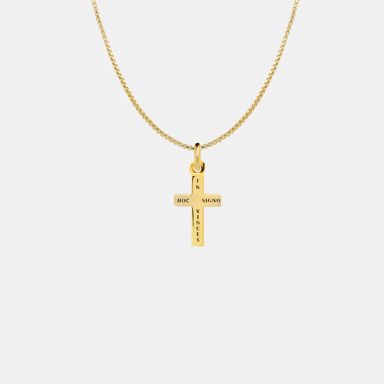 Collier croix Fides