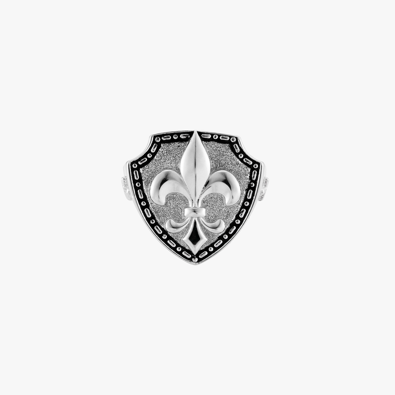 Chevalière Fleur de Lys 