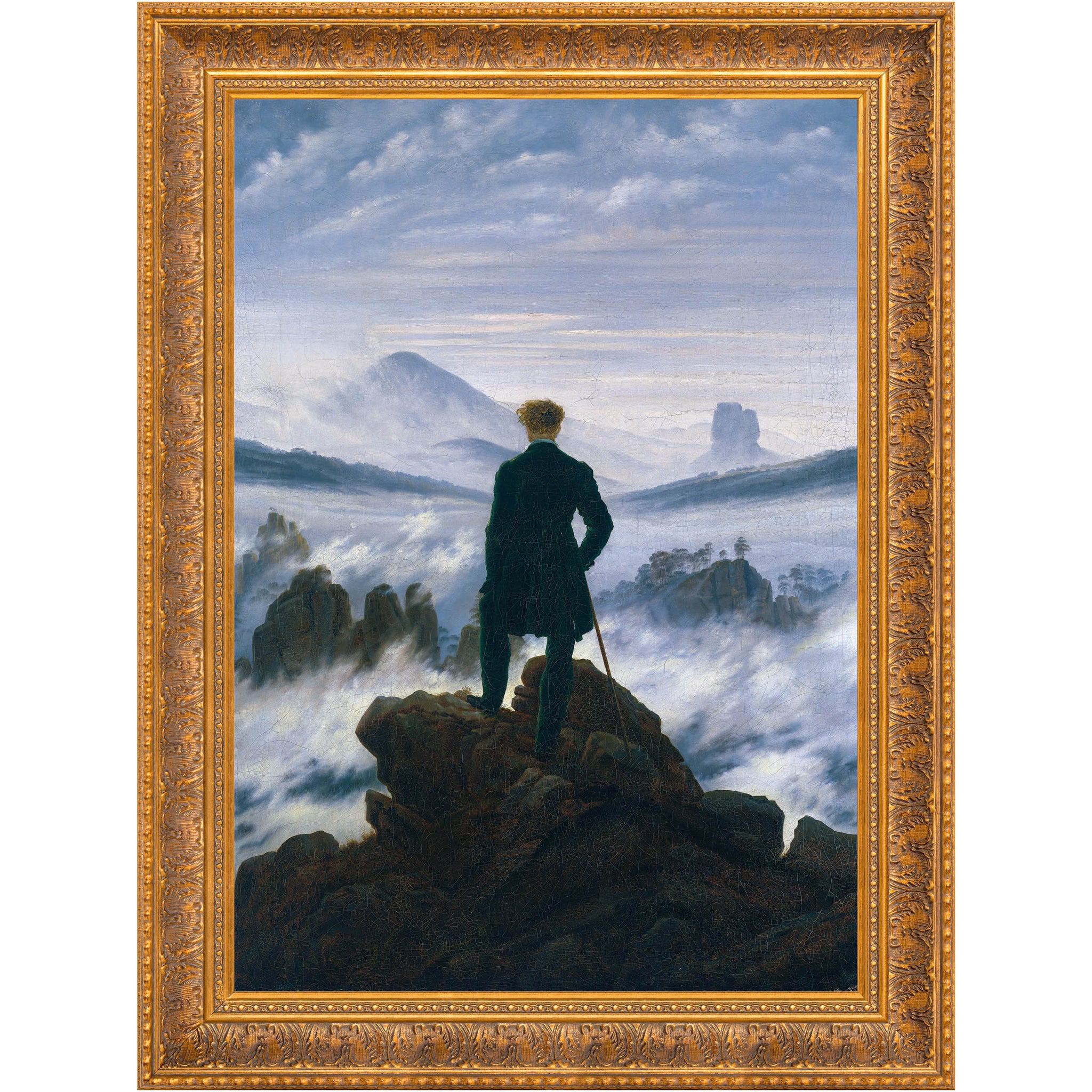 Le Voyageur contemplant une mer de nuages