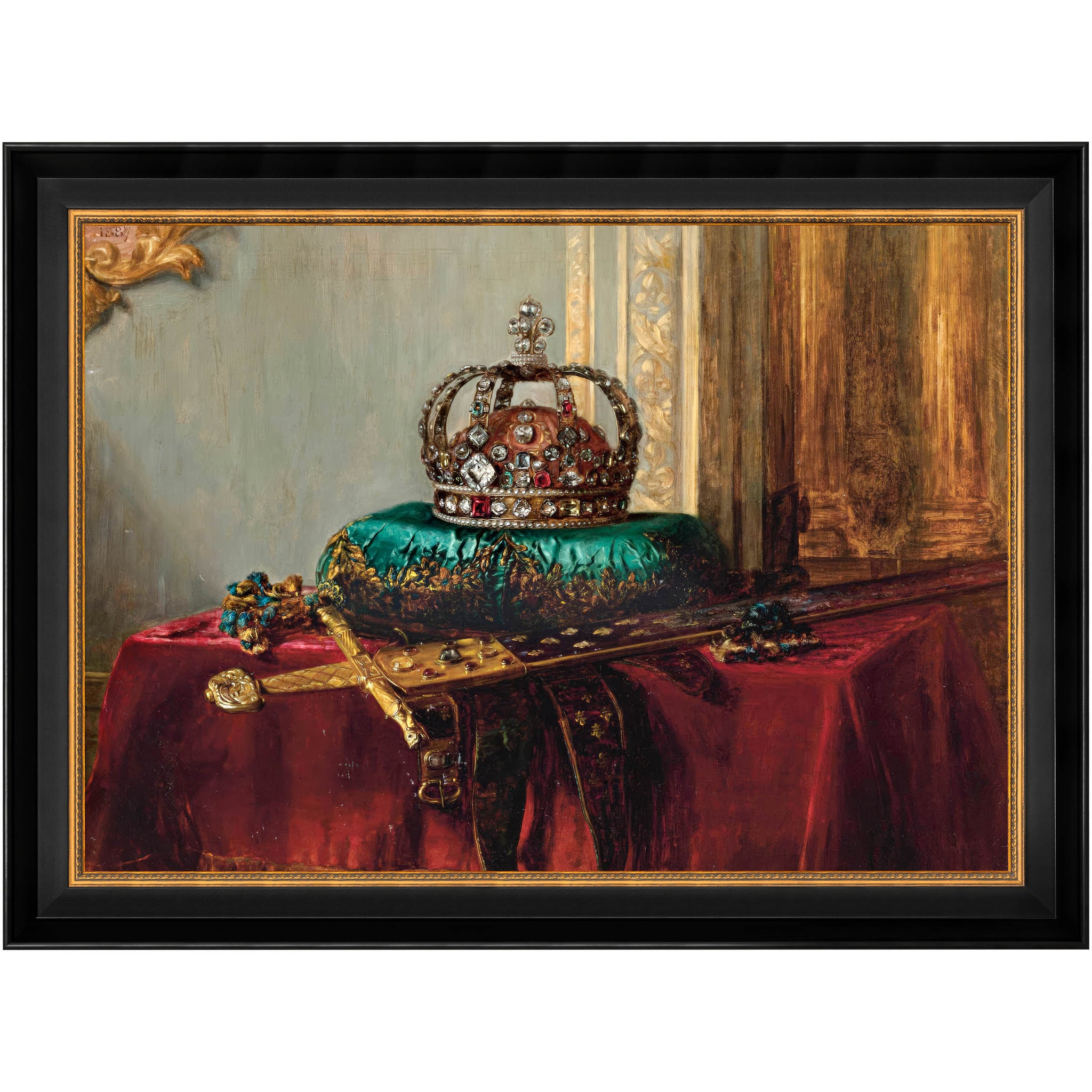 La Couronne de Charlemagne et l’épée Joyeuse