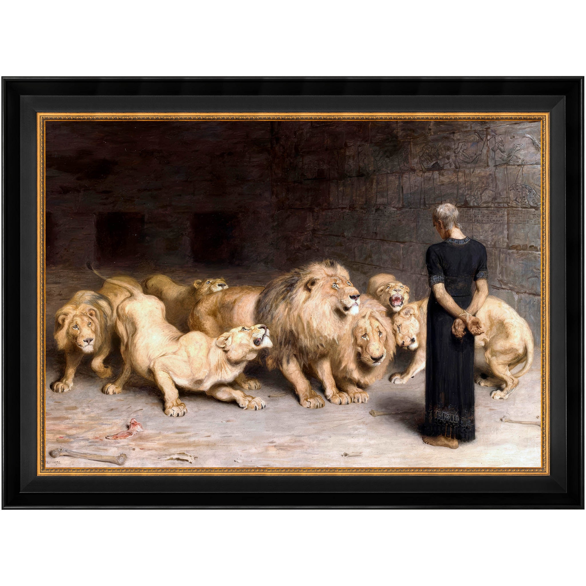 Daniel dans la fosse aux lions