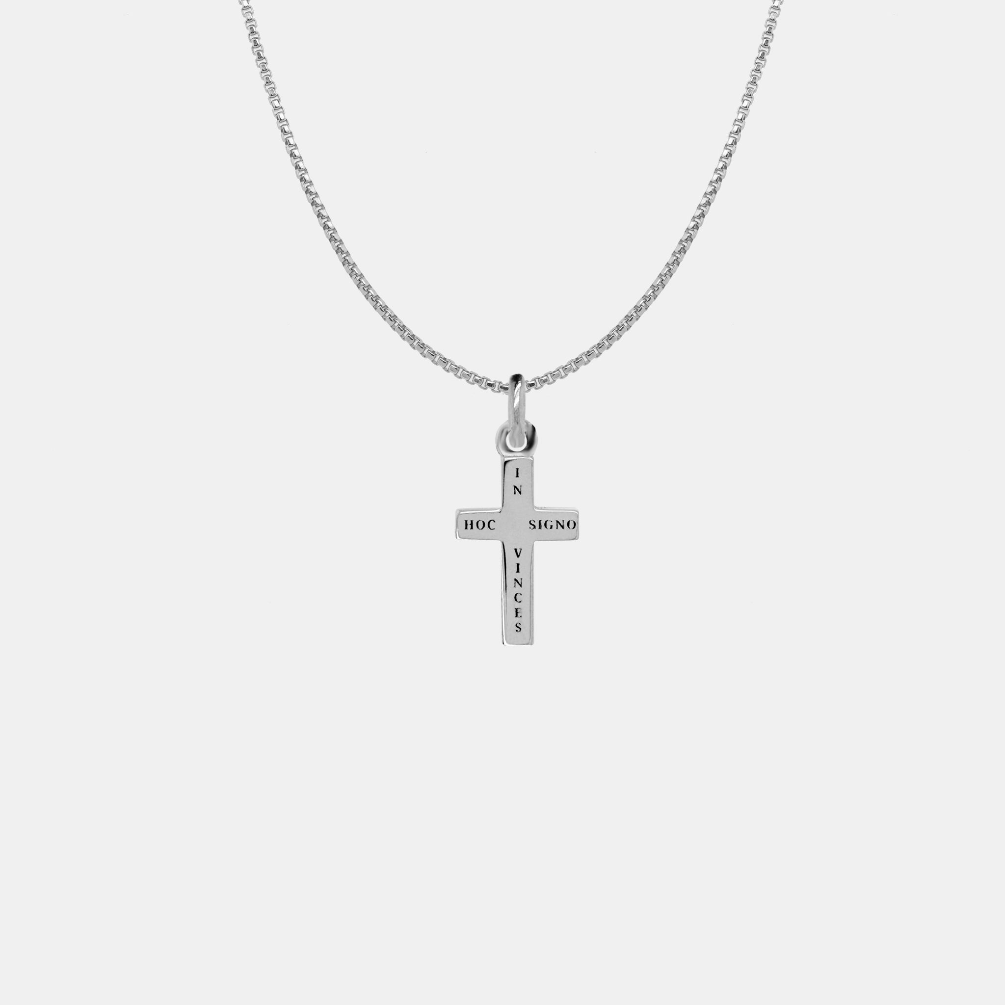 Collier croix Fides