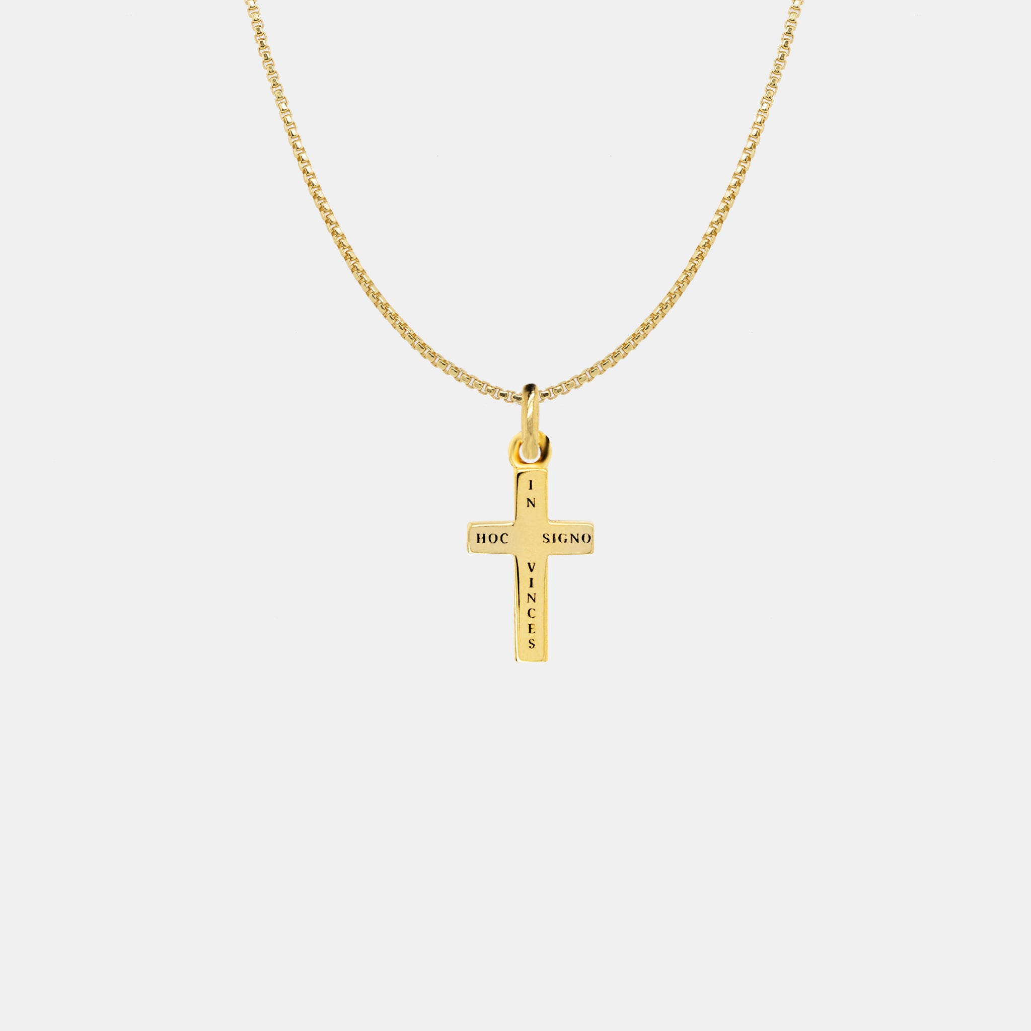 Collier croix Fides