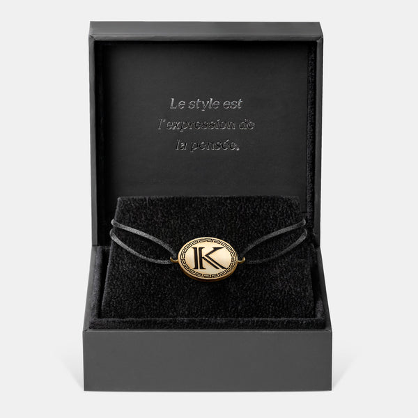 Bracelet Kairos sur cordon